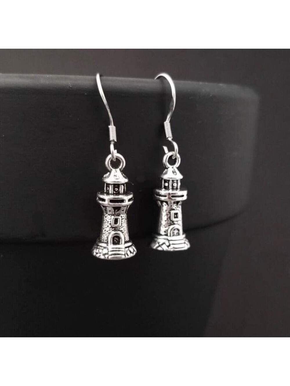 New Beautiful Nautical Beach Lighthouse  Earrings